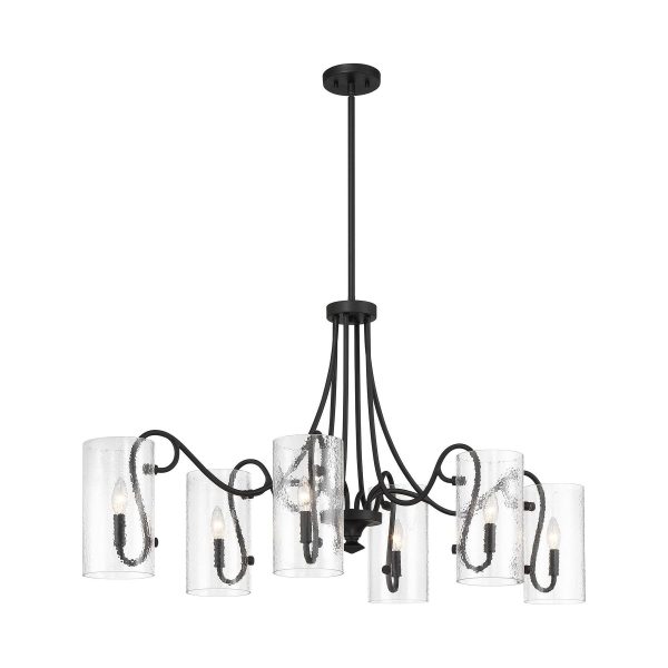 Calgary 6-Light Oval Chandelier Online now