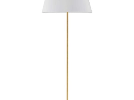 Gretchen 1-Light Round Base Floor Lamp Online