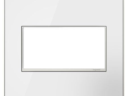 Mirror White 2-Gang Wall Plate on Sale