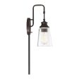 1-Light Adjustable Wall Sconce Online Sale