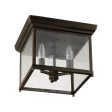 3-Light Outdoor Flush Mount on Sale