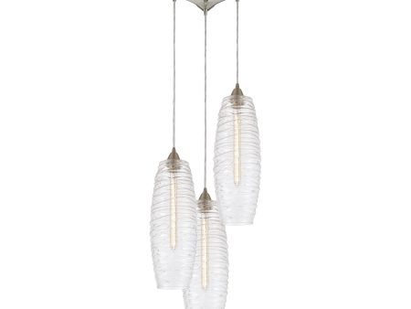 Liz 12  Wide 3-Light Multi Pendant For Discount