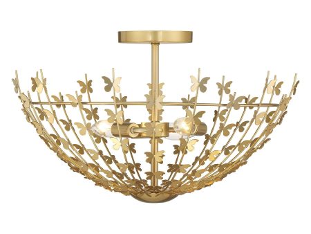 Birch 3-Light Ceiling Light Discount