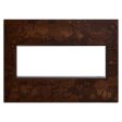 3-Gang Wall Plate in Hubbardton Forge Bronze Cheap