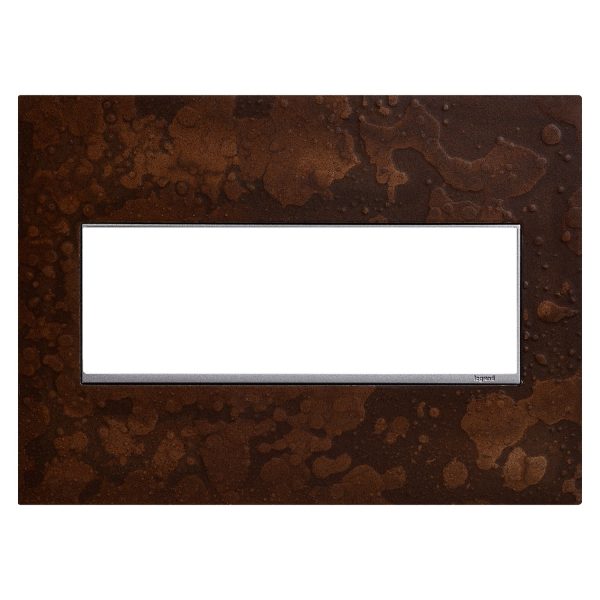 3-Gang Wall Plate in Hubbardton Forge Bronze Cheap