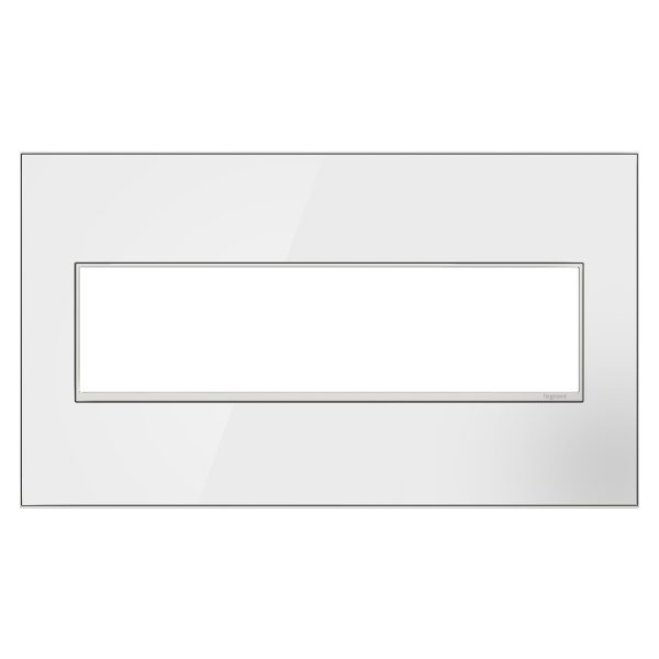 Mirror White 4-Gang Wall Plate Hot on Sale