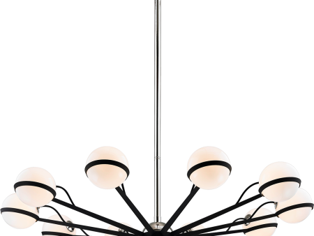 Ace 10-Light Chandelier For Discount