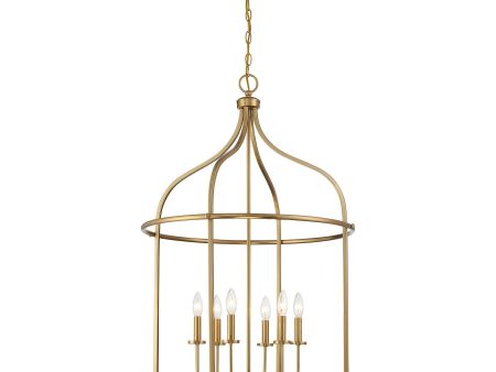 Brookstone 6-Light Pendant For Sale