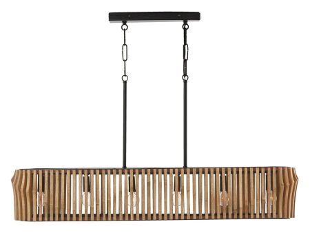 Archer 6-Light Linear Chandelier Supply