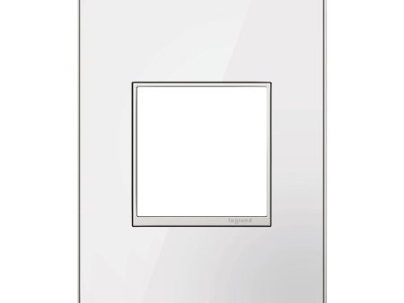 Mirror White 1-Gang Wall Plate For Discount