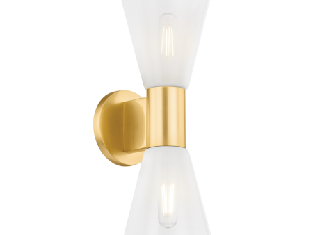 Alma 2-Light Wall Sconce on Sale