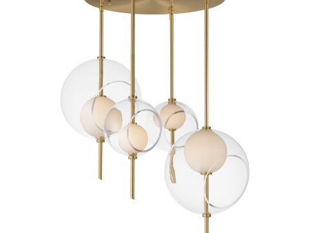 Martini 4-Light LED Pendant Online Sale