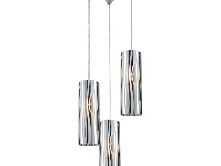 Chromia 10  Wide 3-Light Pendant Discount