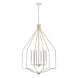 Breezeway 28  Wide 6-Light Pendant For Sale