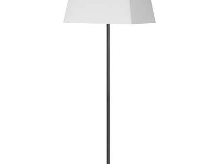 Gretchen 1-Light Square Base Floor Lamp Online