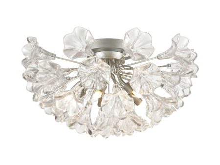 Celene 19  Wide 5-Light Semi Flush Mount Online