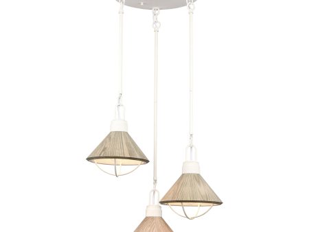 Cape May 21  Wide 3-Light Pendant Cheap