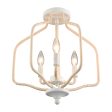 Breezeway 15.5  Wide 3-Light Semi Flush Mount Sale