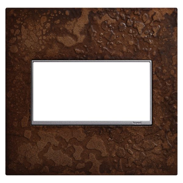 2-Gang Wall Plate in Hubbardton Forge Bronze Supply