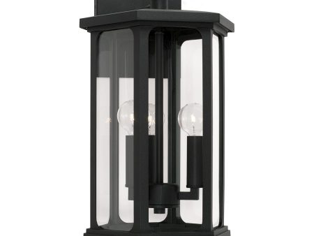 Walton 3-Light Outdoor Wall Lantern For Cheap