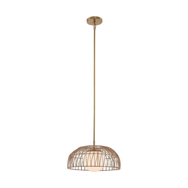 1-Light Convertible Pendant   Semi Flush Discount