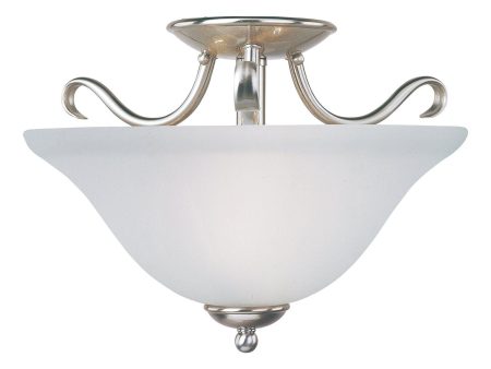 Basix 2-Light Semi Flush Mount Online Sale