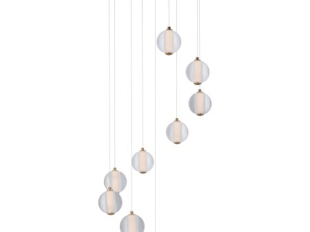 Rhythm 9-Light LED Pendant Online now