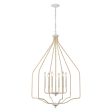 Breezeway 28  Wide 6-Light Pendant For Sale