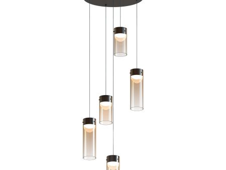 Highball 5-Light LED Pendant Online now