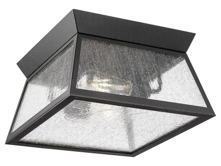 Lucian 2-Light Outdoor Flush Mount Cheap