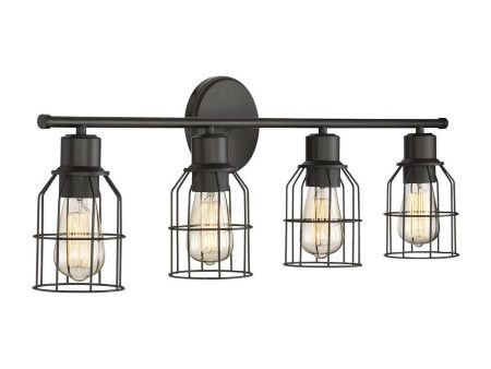 4-Light Bathroom Vanity Light Online now