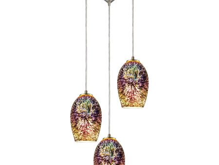 Illusions 11  Wide 3-Light Pendant Online