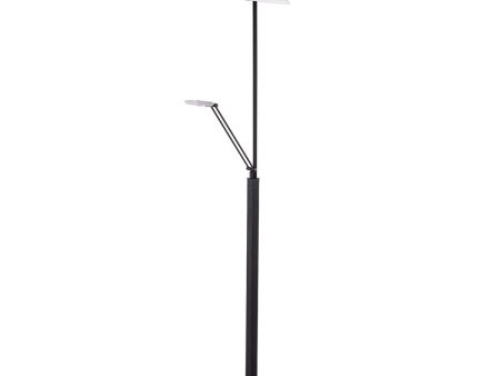 Ibiza LED Torchiere with Reading Light Hot on Sale