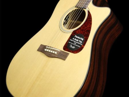 Used Fender CD-280 SCE Dreadnought Acoustic Guitar Natural For Cheap