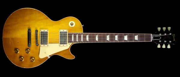 Used 2015 Gibson Custom Shop Murphy Aged True Historic 1958 Les Paul Reissue Electric Guitar Aged Lemonburst Online Sale