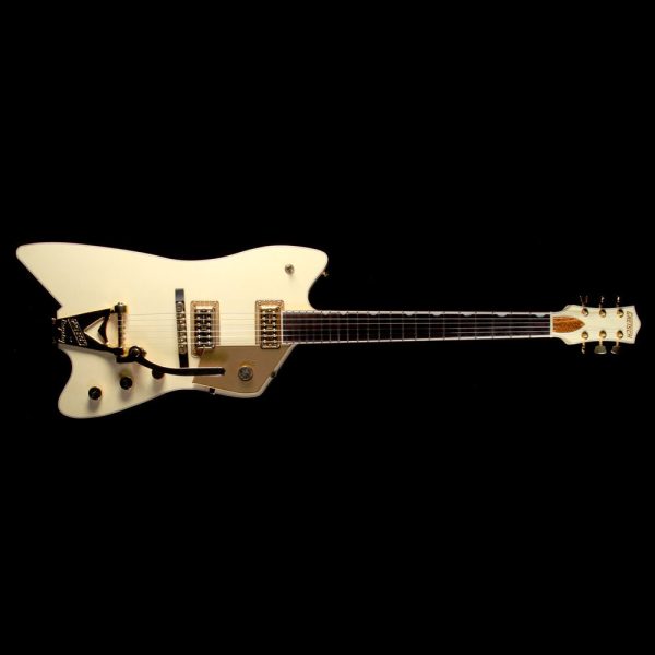 Used 2008 Gretsch Limited Edition Billy Bo Jupiter Electric Guitar White Penguin Online now