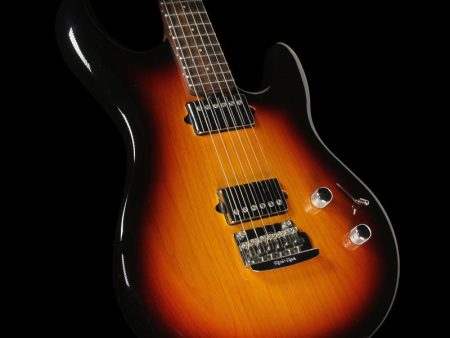 Used Ernie Ball Music Man Luke III HH Rosewood Neck Electric Guitar Sunburst Sale