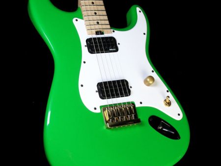 Used 2015 Charvel Custom Shop So-Cal Hardtail Electric Guitar Slime Green Online Sale