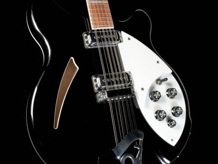 Used 2009 Rickenbacker 360 12 Electric Guitar Jetglo For Sale