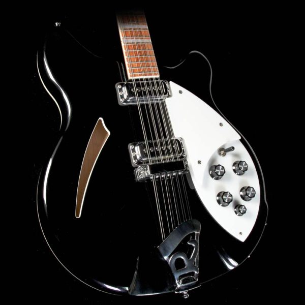 Used 2009 Rickenbacker 360 12 Electric Guitar Jetglo For Sale