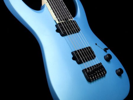 Jackson Misha Mansoor Signature Juggernaut HT7 Electric Guitar Matte Blue Frost Online now