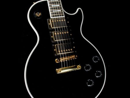 Used 2017 Gibson Nashville Black Beauty Les Paul Electric Guitar Ebony Fashion