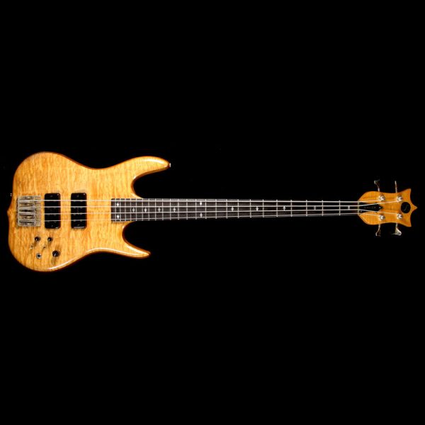 Used 1985 Ken Smith BT4 Dovetail Electric Bass Guitar Natural on Sale