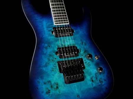 Jackson Pro Series SL2P Soloist Electric Guitar Aqua Shok Fashion