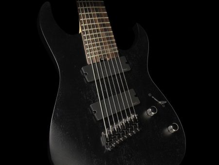 Ibanez RG Iron Label RGIM8MH 8-String Electric Guitar Weathered Black on Sale