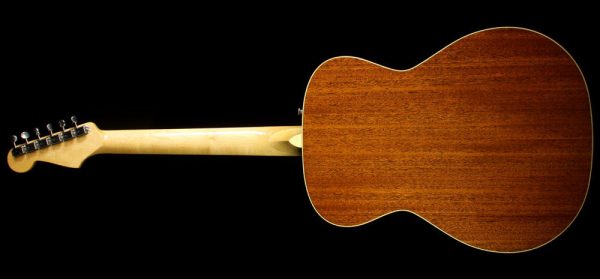 Used Fender Newporter USA Selected Limited Edition All-Mahogany Acoustic Guitar Natural Online Hot Sale