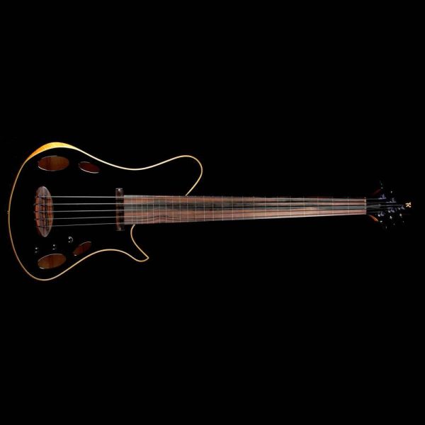 Martin Keith Elfin Hollowbody 5-String Bass Gloss Black 2015 Sale