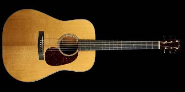 Used Huss & Dalton TD-M Thermo Cured Dreadnought Acoustic Guitar Natural Fashion