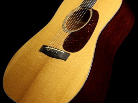 Used Huss & Dalton TD-M Thermo Cured Dreadnought Acoustic Guitar Natural Fashion