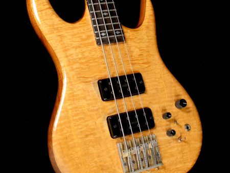 Used 1985 Ken Smith BT4 Dovetail Electric Bass Guitar Natural on Sale